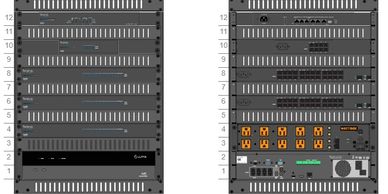 AV and Network Rack design