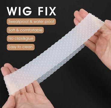 Anti slip wig band, pu band ideal to grip to natural/bio hair to stop a wig from slipping. Available