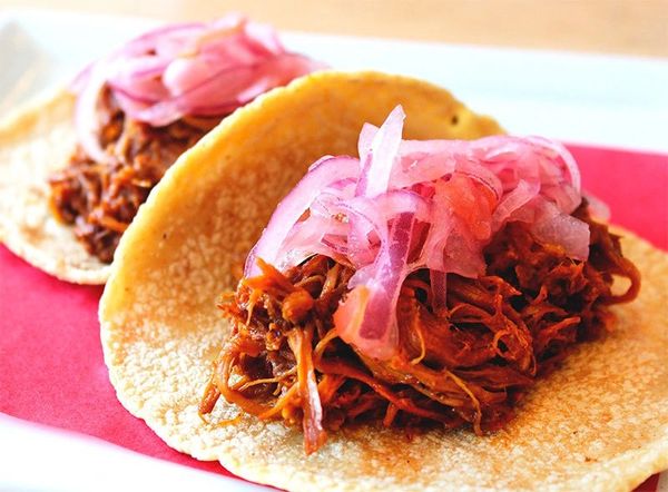 Cochinita Pibil with Red Onions 