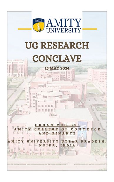 UG RESEARCH CONCLAVE