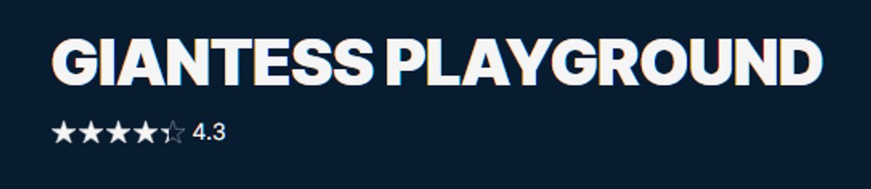 JOIN GIANTESS PLAYGROUND IN EARLY ACCESS ON THE EPIC GAME STORE