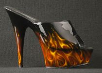 Hot Fire - 6 in. heel shown (click to enlarge)