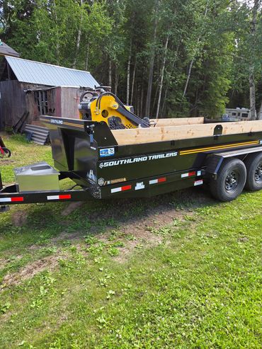 16 foot dump trailer