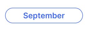 Blue outlined button with the word September