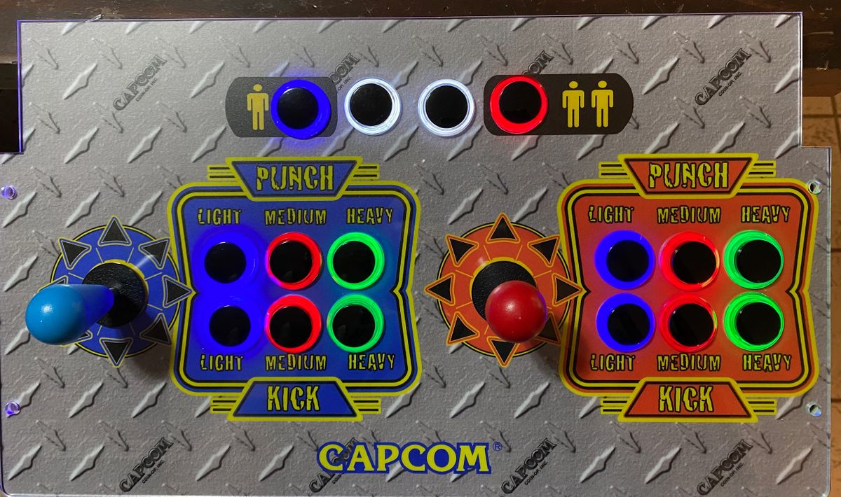 Arcade1up custom 2 player 30 minute mod kit
