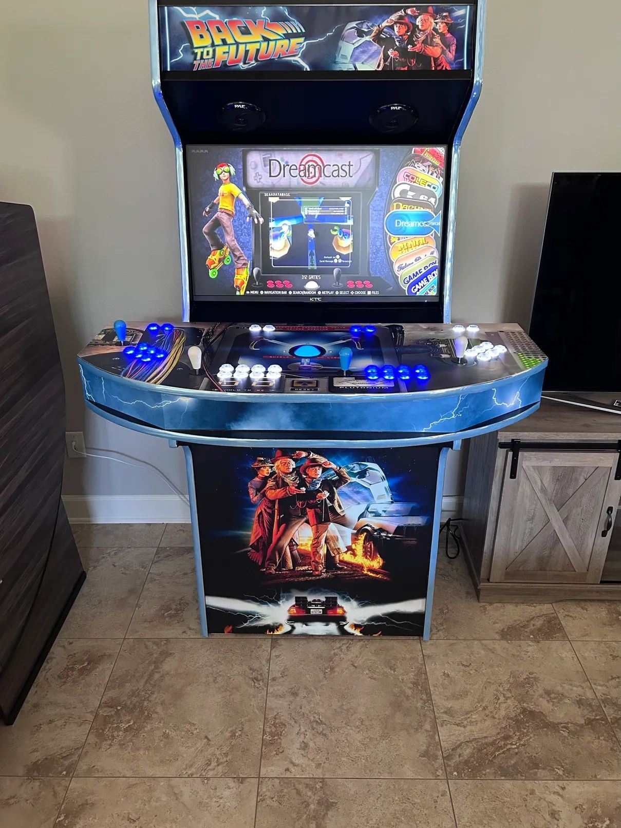 Best 4 Player Arcade Cabinet 2026 – Beast XL Real Melamine Wood
