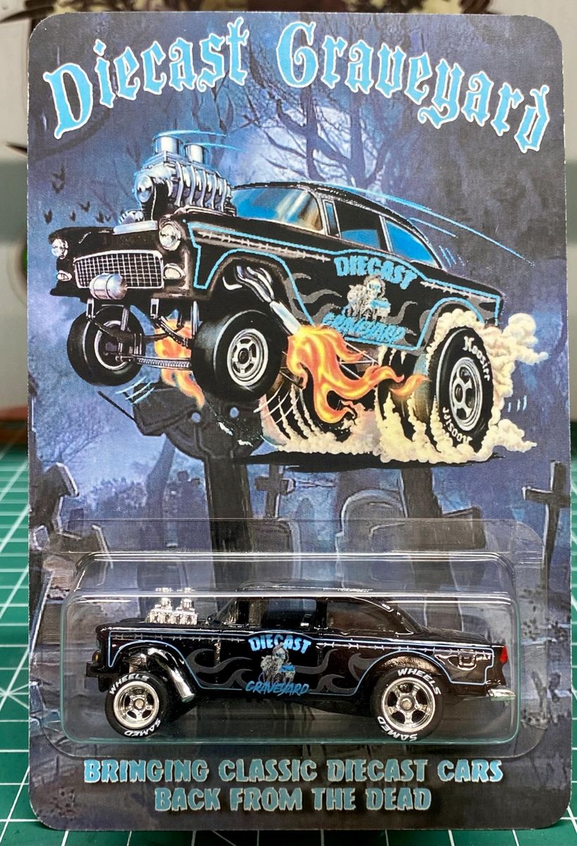 Diecast Graveyard Gasser Blue