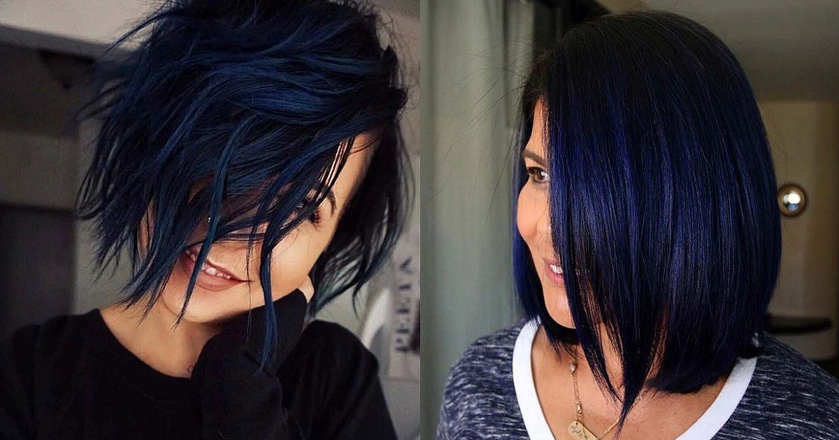 Beautiful Blue Black Hair Color Ideas Beautiful Blue Black Hair Color Ideas
