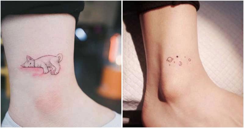 Beautiful Tiny Ankle Tattoos Beautiful Tiny Ankle Tattoos