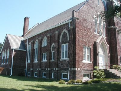 Salem Lutheran Church looking  from the Southwest to the Northeast