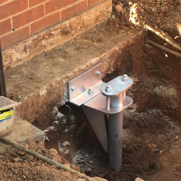 Underpinning / Screwpile Installation