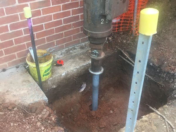 Underpinning / Screwpile Installation