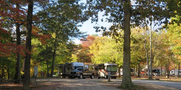 Our first time out RVing, Williamsburg / Busch Gardens Area KOA, 2017