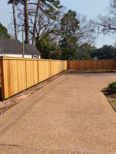 Cedar Privacy Fence