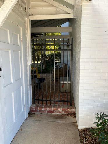 Custom design walk gate