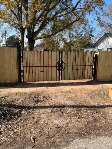 Custom automated entry gate