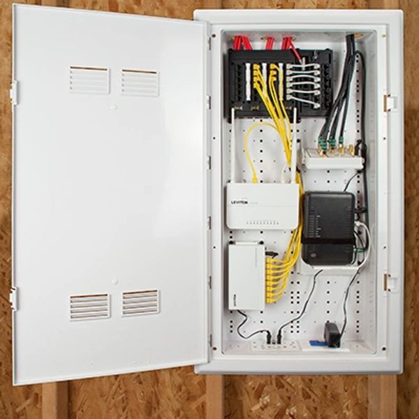 structured wiring enclosure