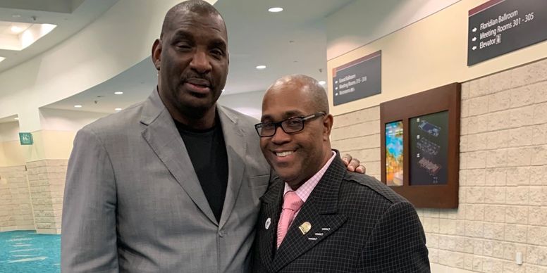 With Super Bowl MVP Doug Williams