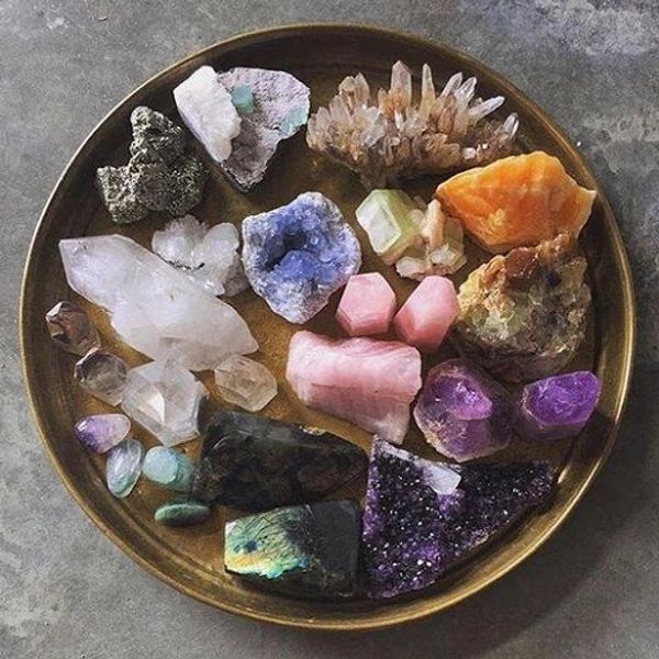 Natural Crystals... working hard as healers to help you feel your best.
