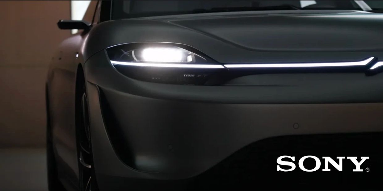 Sony Vision-S electric vehicle photographed by Damien J. Bartlett for Sony, Undisputed Visual Media