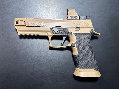 Custom Cerakote Multicam Camo Stippling for Firearms