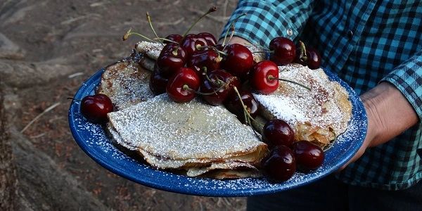 Delicious backcountry cooking- Elk Fork Outfitters