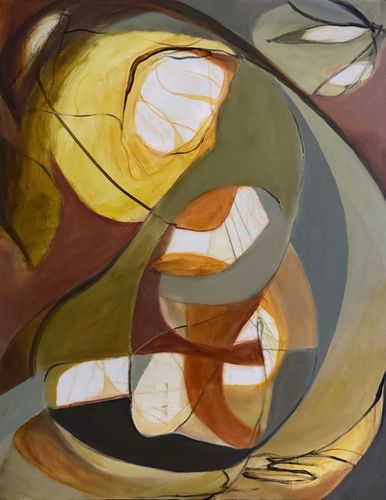 "Humility". 48x36, accepted into the "art of Her" Exhibit at Cornell Museum in Delray
