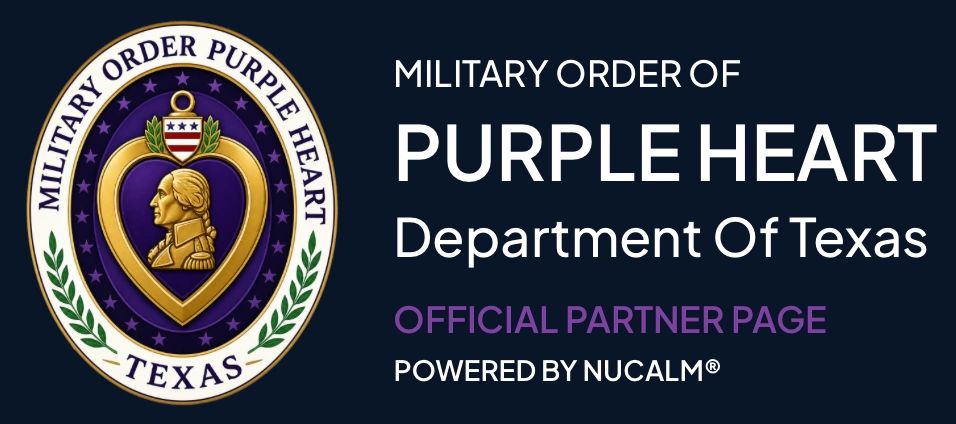 Military Order of Purple Heart Texas Department official partner page.