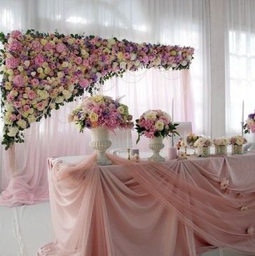 Beautiful decoration of wedding