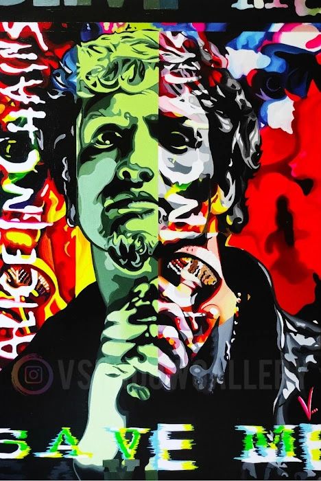 Alice In Chains / 絵画（ポスター）3枚セット SIGNED ALICE IN