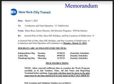RTO (Subways)