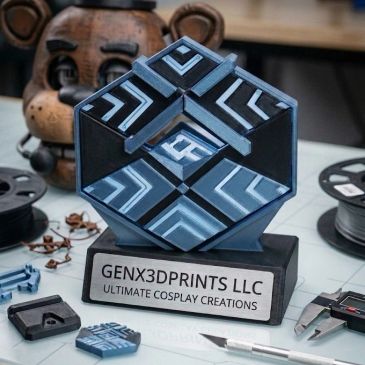 GenX3DPrints hard at work bringing your cosplay creations and creative ideas to life through 3D printing.