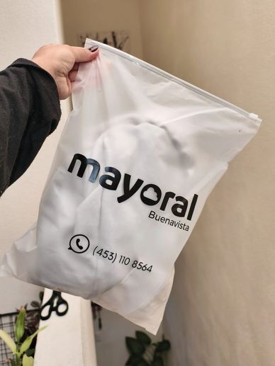 Bolsas con zipper tipo shein personalizadas con logo