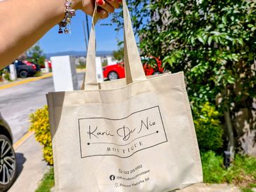 Bolsas ecológicas de tela non woven tipo tote bag personalizada