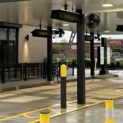 DRIVE THRU RESTAURANT PRESSURE CLEANING