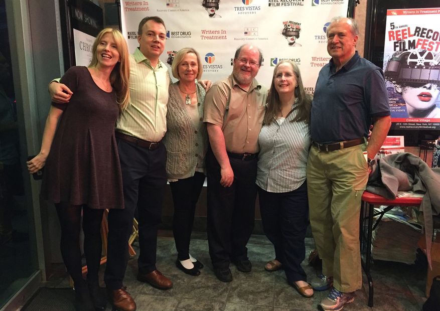 From left to right: Julia Huhn, William Huhn, Kathy Anderson, Lloyd Frank, Nora Frank, Tom Glenn.