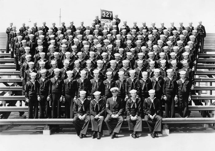 world war 2 navy boot camp