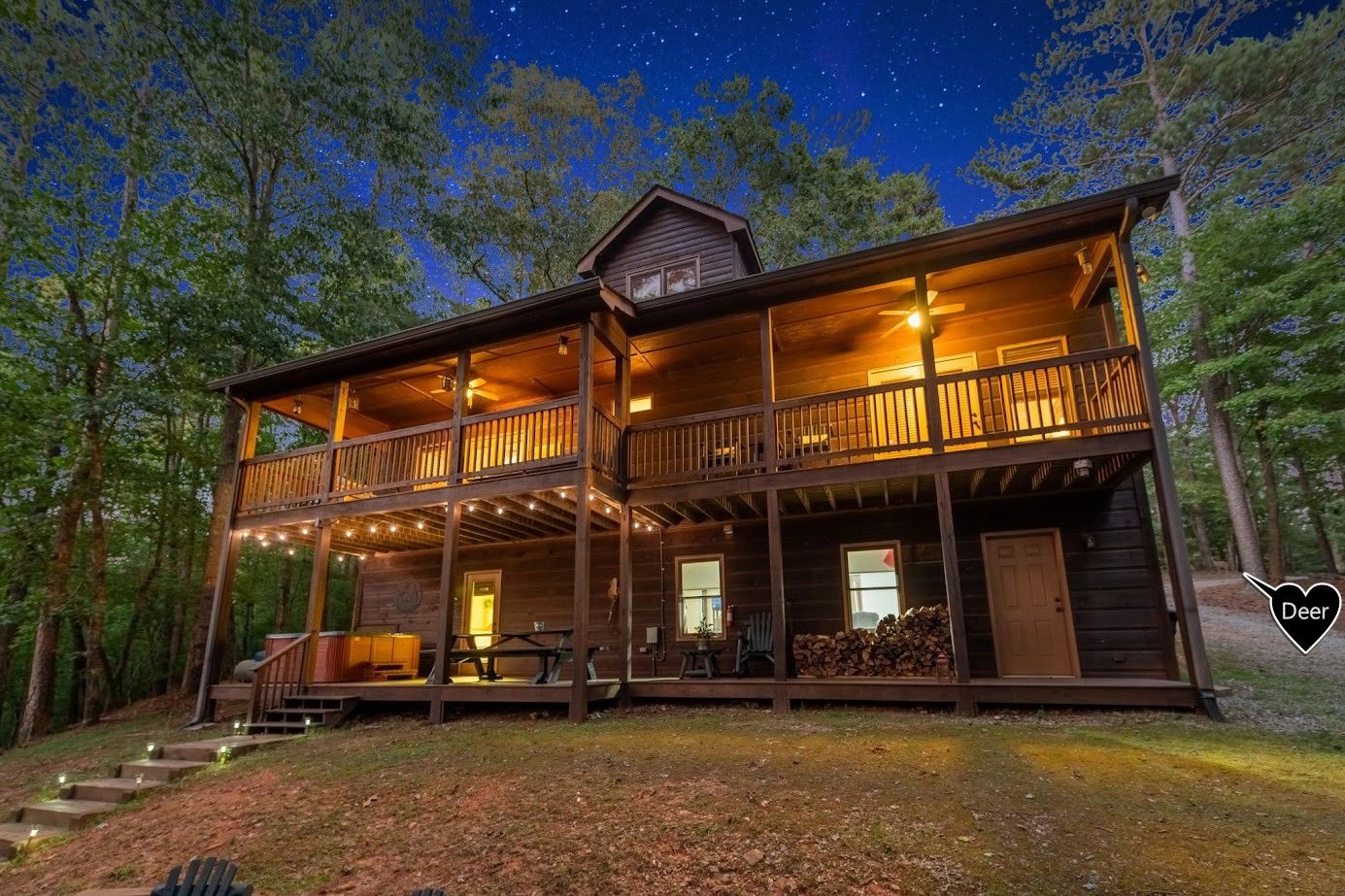 Georgia Cabin and Mountain Rental - DeerWoodsLodge.com