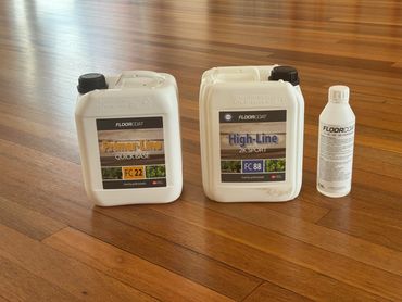 FLOORCOAT HGH products used to refurbish this floor. 
FLOORCOAT HGH - FC22 - Primer Line - Quickbase