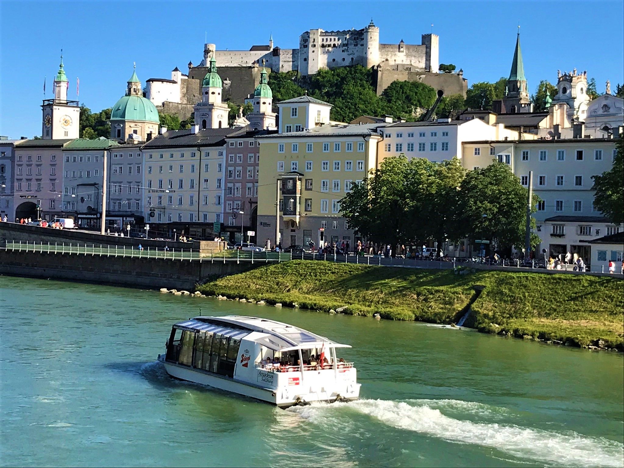 Salzburg Austria and Hohenstein Castle