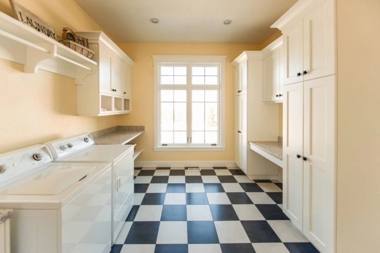 Custom Laundry Room Cabinets