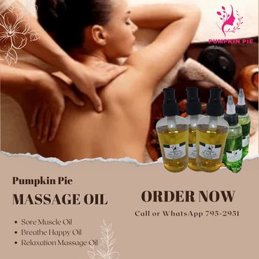 Sore Muscle Oil (Massage Oil)