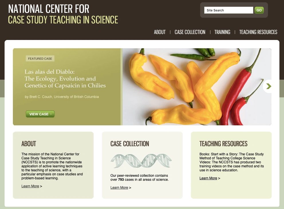 National Center for Case Study Teaching in Science