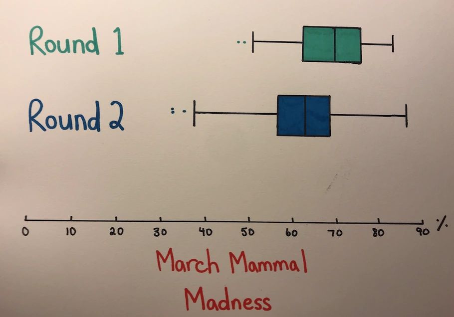 box plots