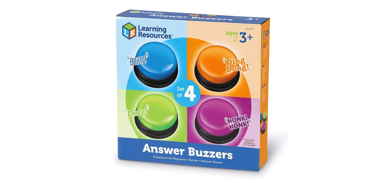 My favourite buzzers to use for class games!