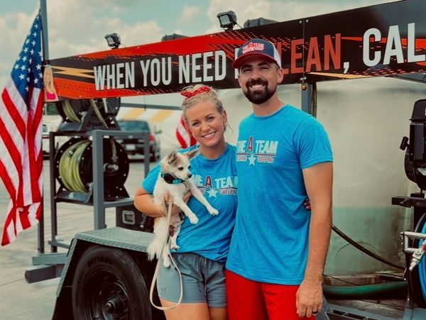 Andrew & Ashley Michael, owners of The A Team Pressure Washing in SW Missouri