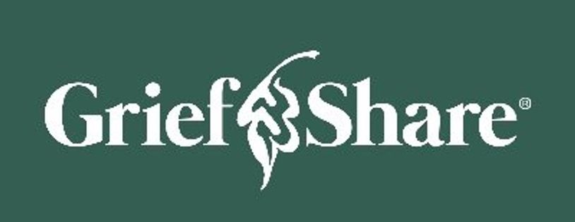 GriefShare logo with symbolic design.