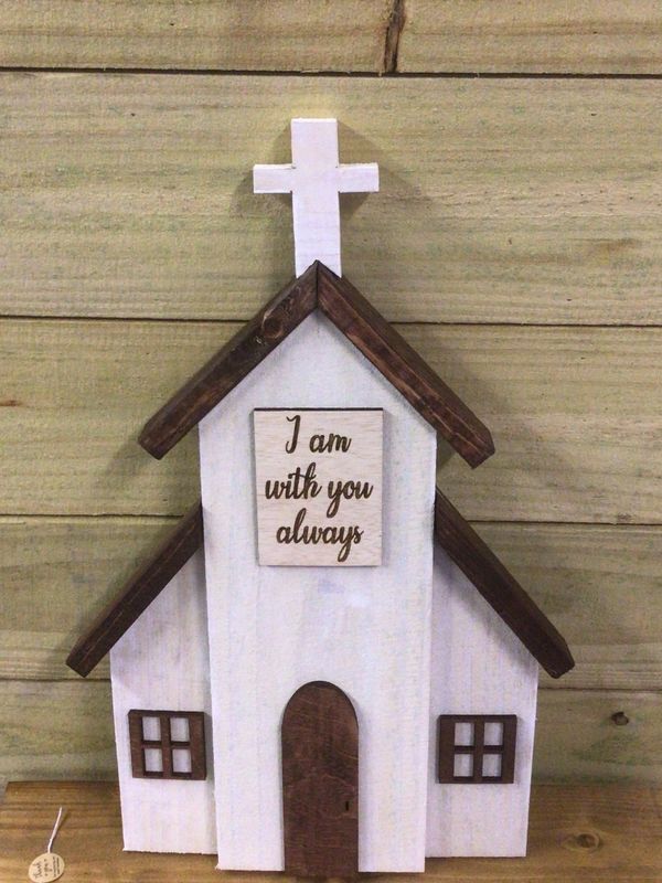 Handmade rustic church