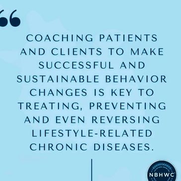 Quote about behavior change,  preventing and  reversing chronic diseases 