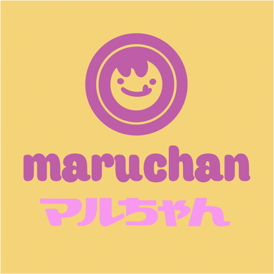 maruchan logo redesign with bright, bold colors